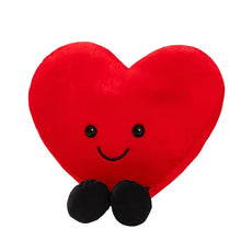 15/18/30Cm Lovely Plush Cute Heart Pillow Toy Lover Kids Friends Festival Gift Soft Plush Stuffed Red Love Heart Shape Pillow